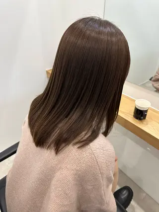 ミディアム カラー レイヤー/ヘアセット 💐nao.のヘアスタイル