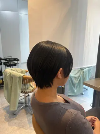 ショート うしだ かおるのヘアスタイル