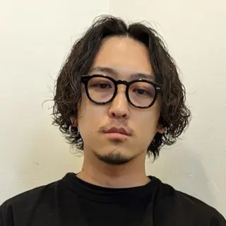 パーマ メンズ CUFFIA💈 天王寺メンズバーバーのヘアスタイル
