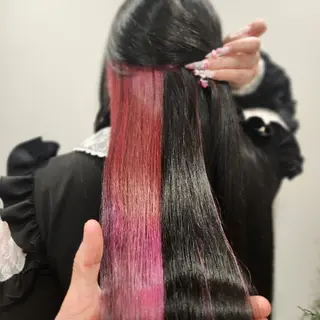 カラー シールエクステ🎀 ホシノ🕒ユウカのヘアスタイル