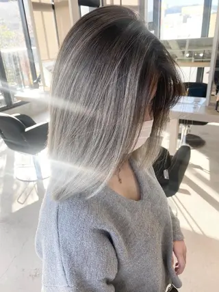 ショート カラー ヘアアレンジ ネイル マツエク・マツパ アイブロウ 井上 一平のヘアスタイル