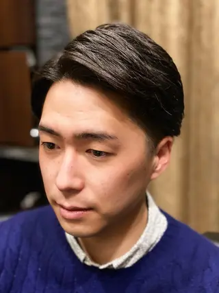 ショート メンズ 波岡 萩斗のヘアスタイル