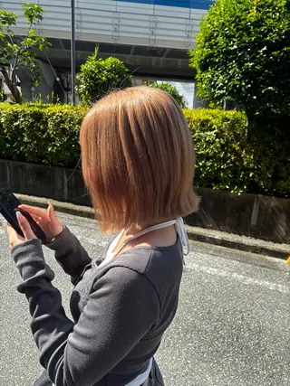 カラー 石井綾華🩰 ブリーチモデル募集✨のヘアスタイル
