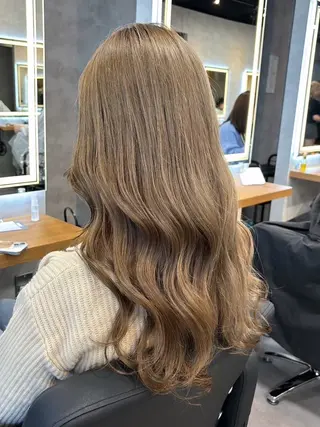 カラー 札幌ブリーチなし 👑ヒリュウのヘアスタイル