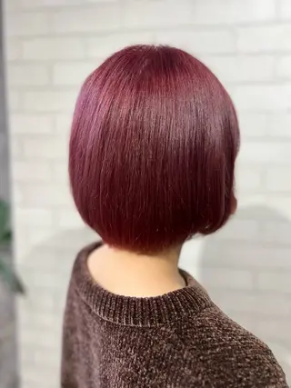 ショート カラー ✨ハイトーン カラー福岡拓也✨のヘアスタイル