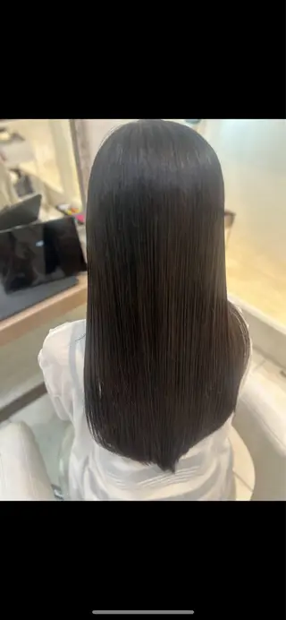 ロング 縮毛矯正/髪質改善/ 艶髪ササキナツミのヘアスタイル