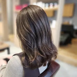 カラー ミディアム シールエクステ🎀 ホシノ🕒ユウカのヘアスタイル