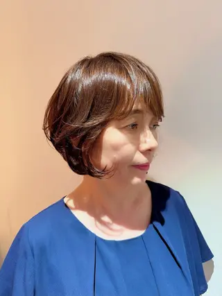 ショート カラー 津田 幹太のヘアスタイル