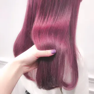 ロング カラー miyu /トレンド カラー×艶髪のヘアスタイル