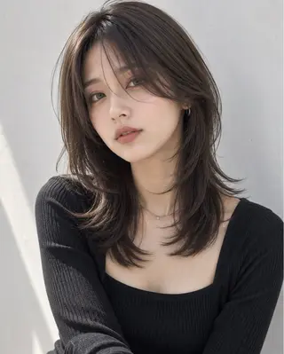 ミディアム ✨毛髪診断で絶対綺麗 ✨美髪艶髪専門✨高浪のヘアスタイル
