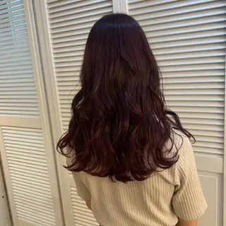カラー 天野 利咲のヘアスタイル