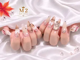 ネイル 長さだし専門店 M2　rikaのネイルデザイン