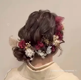 ヘアアレンジ Yuui🩰アレンジ /髪質改善カラーのヘアスタイル