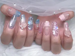 ネイル lucky nail 歌舞伎町のネイルデザイン
