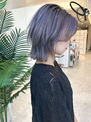 ショート カラー 西本 夏美のヘアスタイル