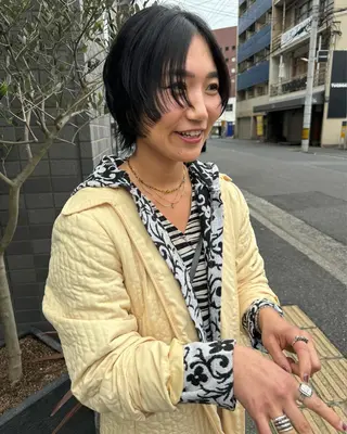 ショート (h)wim ウィムのヘアスタイル
