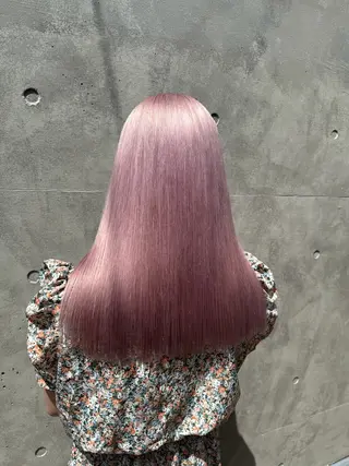 カラー 💋色気ハイトーン 💋HARUKAのヘアスタイル