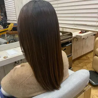 ショート カラー パーマ ヘアアレンジ メンズ キッズ ネイル マツエク・マツパ Saffyハリウッド トリートメント◎のヘアスタイル