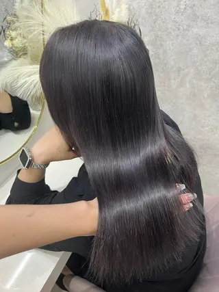 ロング カラー 畠中 唯/ハイトーン 🌱艶髪ヘアのヘアスタイル