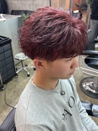 カラー パーマ メンズ 土岐/メンズ専門 パーマ特化美容師🌀のヘアスタイル