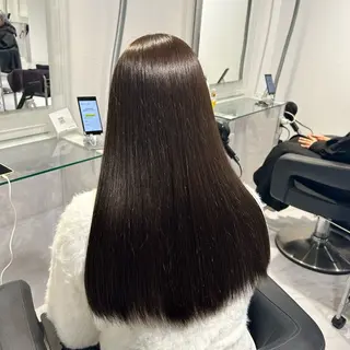 ロング カラー 表参道/透明感カラー /暗髪/ジュキヤのヘアスタイル