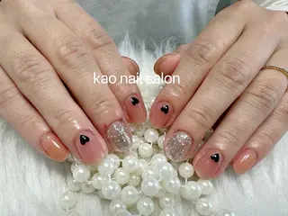 ネイル kao nail マグネット/長さだしのネイルデザイン