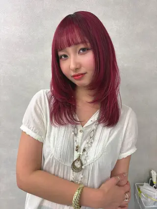 セミロング 🎀ハイトーン🎀 /MIOのヘアスタイル