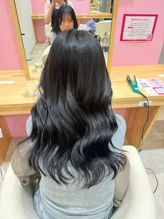 セミロング カラー ゆんな/清潔感ｶｯﾄ 透明感ｶﾗｰ🥯のヘアスタイル