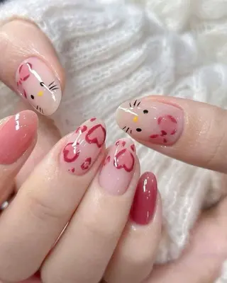 カラー Pun Sora Nailのネイルデザイン