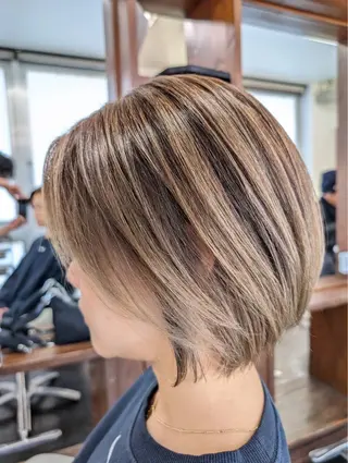 ショート 桝田 友美のヘアスタイル