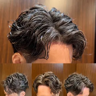 ショート パーマ メンズ 💈田上 立輝のヘアスタイル