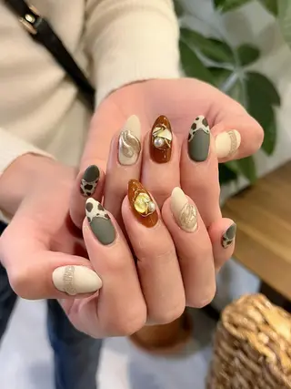 ネイル Protea ❁⃘*.゚清家 美穂のネイルデザイン