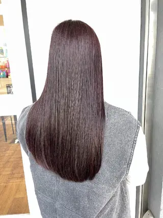 ロング カラー 近森 美帆[モーラ高石店]のヘアスタイル