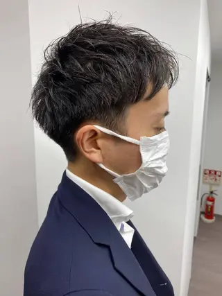 ショート メンズ 工藤 千織のヘアスタイル
