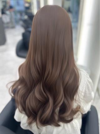 ロング カラー 田之上千尋/ブリーチ なし/レイヤーカットのヘアスタイル