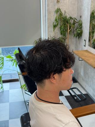ミディアム メンズ 【メッシュ×パーマ】 ❤️‍🔥Koukiのヘアスタイル