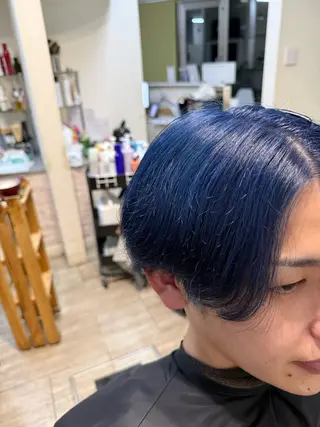 カラー メンズ 永井 天斗のヘアスタイル