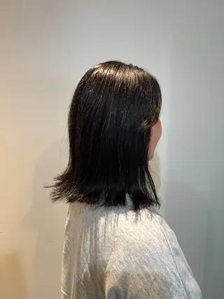 セミロング 新横浜 CLOVER 本店/田中ゆいのヘアスタイル