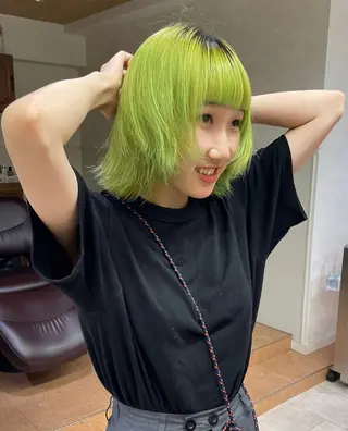 カラー 🌈メンズパーマ🌈 メンズカットアリサのヘアスタイル