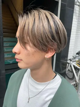 ショート カラー パーマ ヘアアレンジ メンズ キッズ ネイル マツエク・マツパ メンズ特化 しゅうへいのヘアスタイル