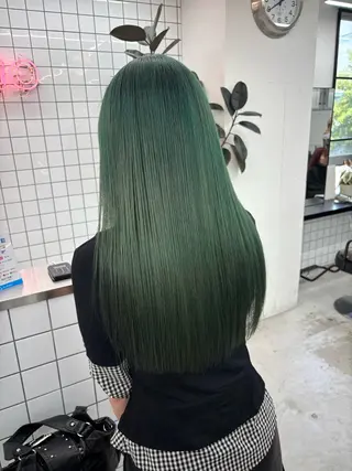 セミロング カラー ヘアアレンジ 夕羽夢🍓矢場/ JILLSTUDIOのヘアスタイル
