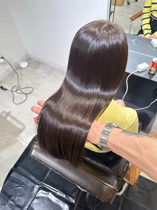 ロング 縮毛矯正🌝髪質改善 🌝一条龍輝のヘアスタイル