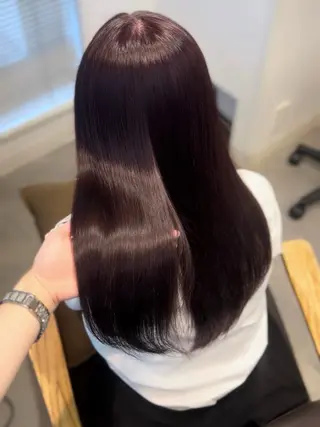 ロング カラー 表参道/ピンク♡ 盛れる顔周り♡amiのヘアスタイル