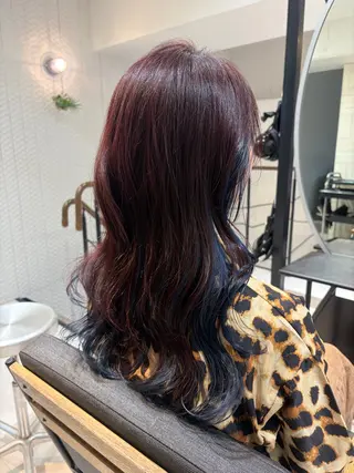 ロング カラー Uni. 心斎橋 wakabaのヘアスタイル