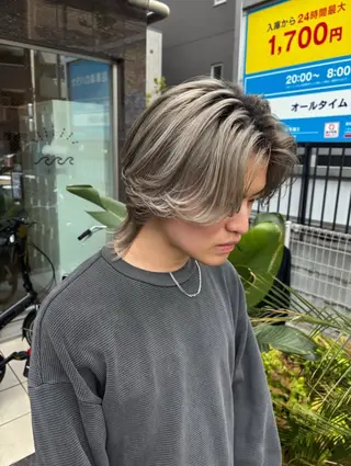 カラー ヘアアレンジ メンズ 20代〜40代 大塚🌱松原大将のヘアスタイル