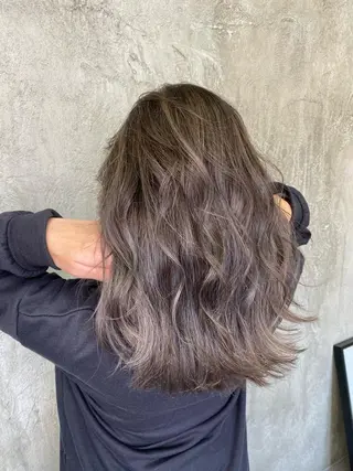 ミディアム カラー 寺門 拓馬のヘアスタイル