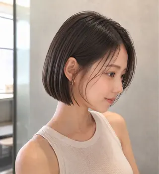 ショート カラー TheEct Q'n ໒꒱· ﾟななこのヘアスタイル