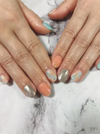 ネイル kiki nail &brow二子玉川のネイルデザイン
