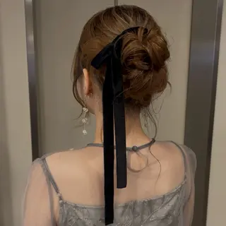 ヘアアレンジ hair &eye あおいのヘアスタイル