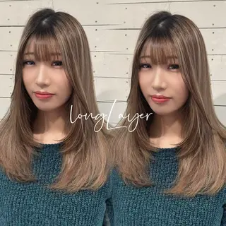 ロング カットモデル募集中 しおりのヘアスタイル
